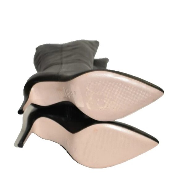 New! Schutz Magali Over The Knee Leather Boot Black Size 7 B DD523 - Picture 6 of 6